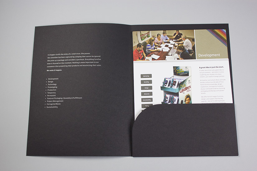 CaroCon Corporation Sales Kit |Red Letter Marketing