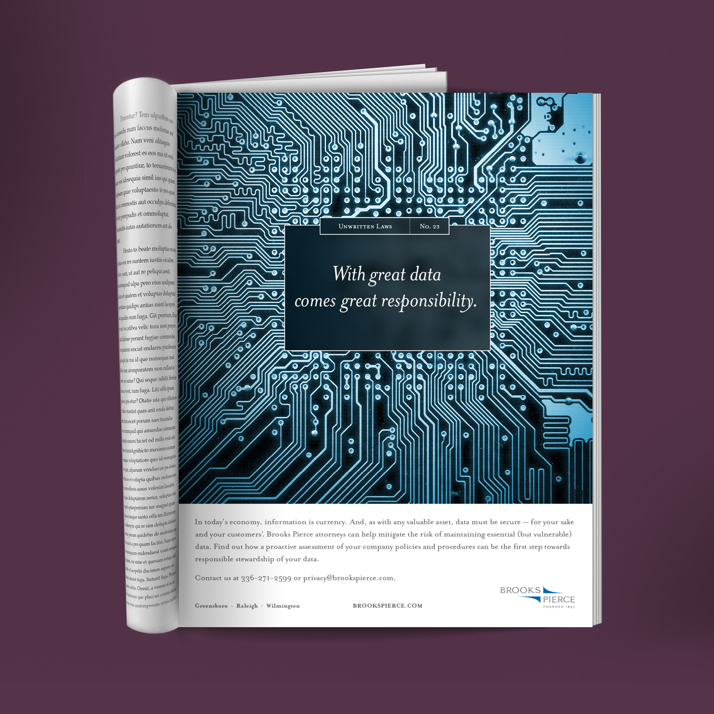 Brooks Pierce Full Data Privacy