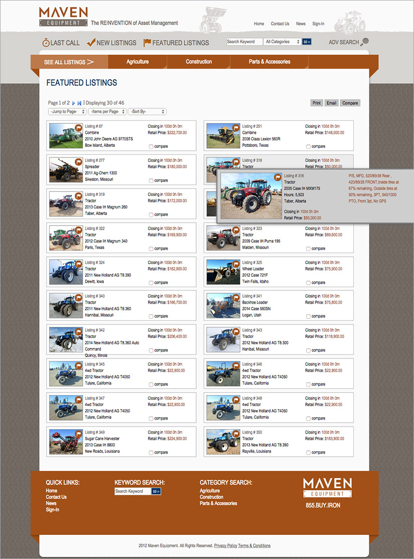 Maven Management Website |Red Letter Marketing | Greensboro Marketing Agency