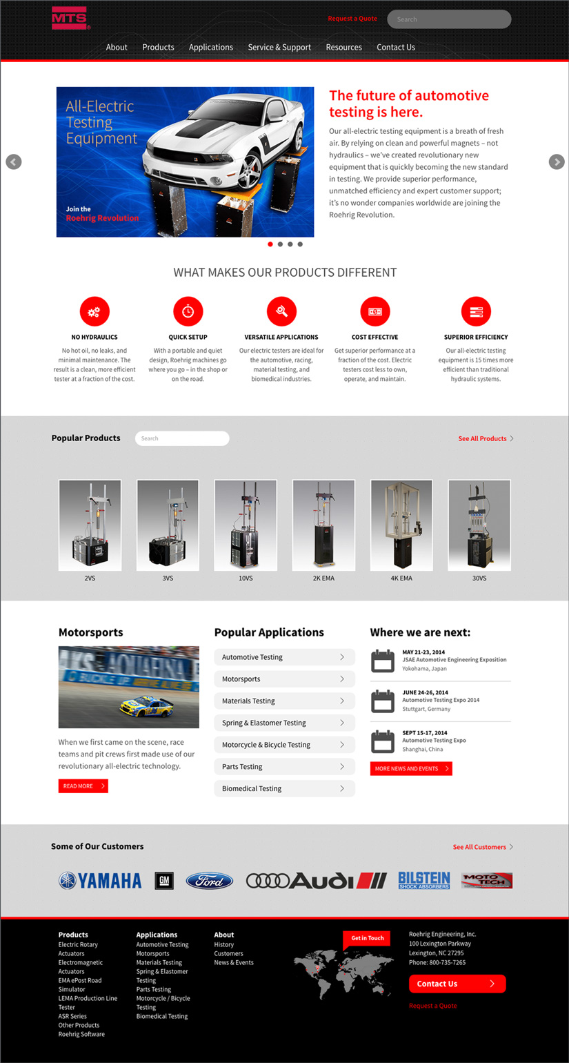 Roehrig Engineering, Inc. Website | Red Letter Marketing