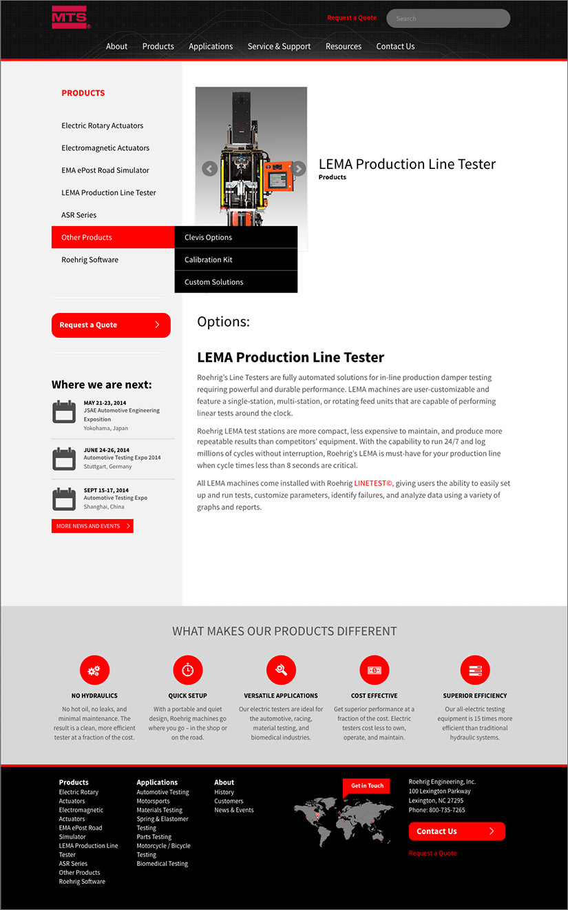 Roehrig Engineering, Inc. Website | Red Letter Marketing